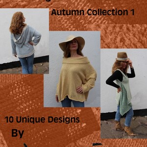 Machine Knitting Patterns: Designer Knitwear - Autumn Collection 1