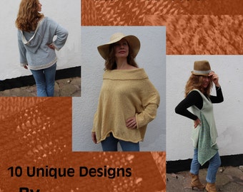 Machine Knitting Patterns: Designer Knitwear - Autumn Collection 1