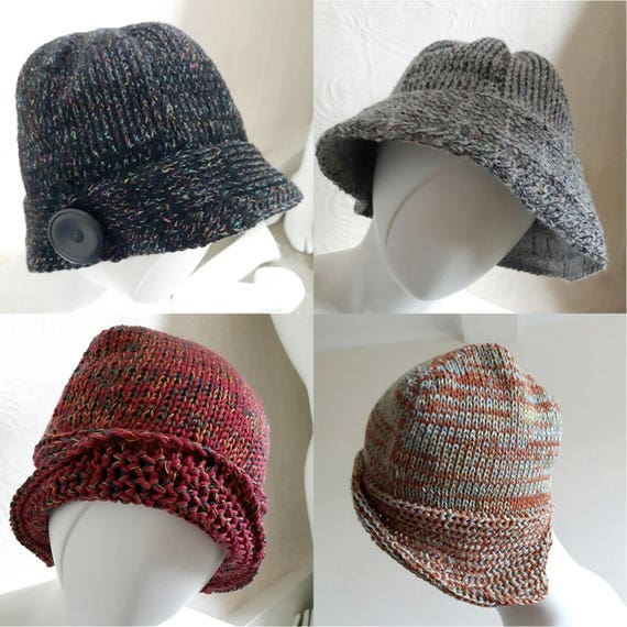 Knitted cloche hat instructions Clearance
