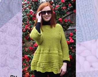 Marylu Pullover Handstrickanleitung