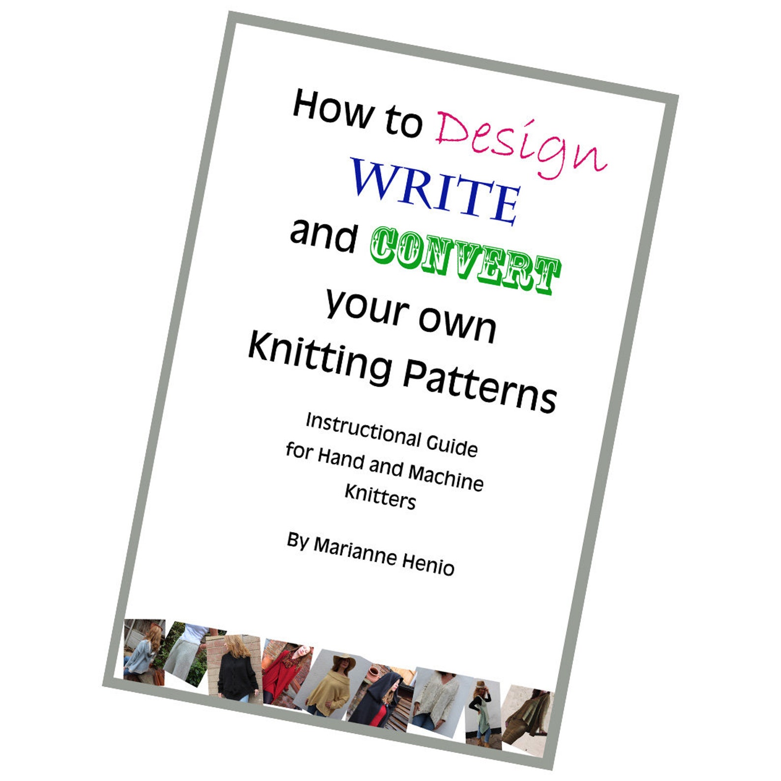 Machine Knitting Patterns Designer Knitwear Winter Collection 1 Etsy UK