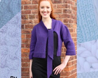 Bonnie Jacket Hand Knitting Pattern