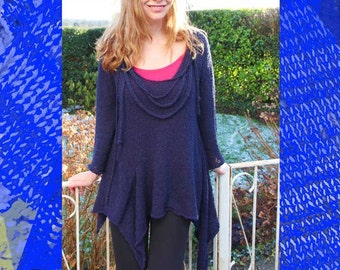 Raggedy Ann Sweater Machine Knitting Pattern