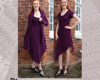 Aquarius Twinset Machine Knitting Pattern