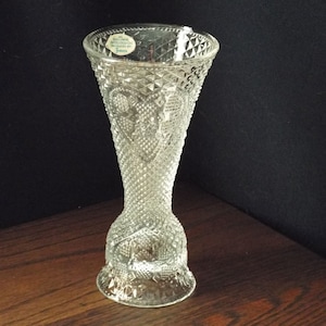 Vintage Avon Reversible Clear Glass Votive Candleholder; Avon Collectible