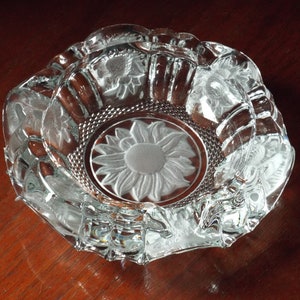KIG Ashtray Made in Indonesia; Candy Dish; Pillar Candleholder; Trinket Holder
