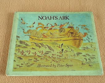 Vintage Noah's Ark Book; Children's Storybook