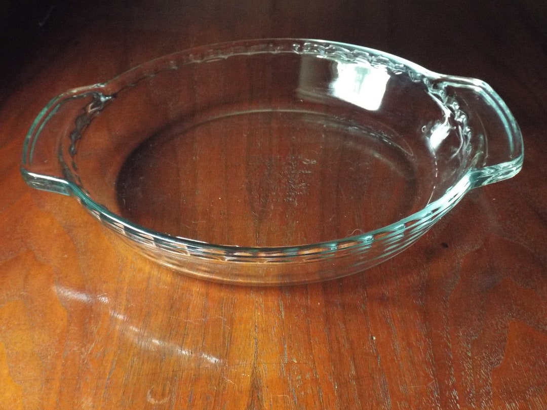 Vintage Anchor Hocking Deep Dish Pie Plate Pie Dish Etsy