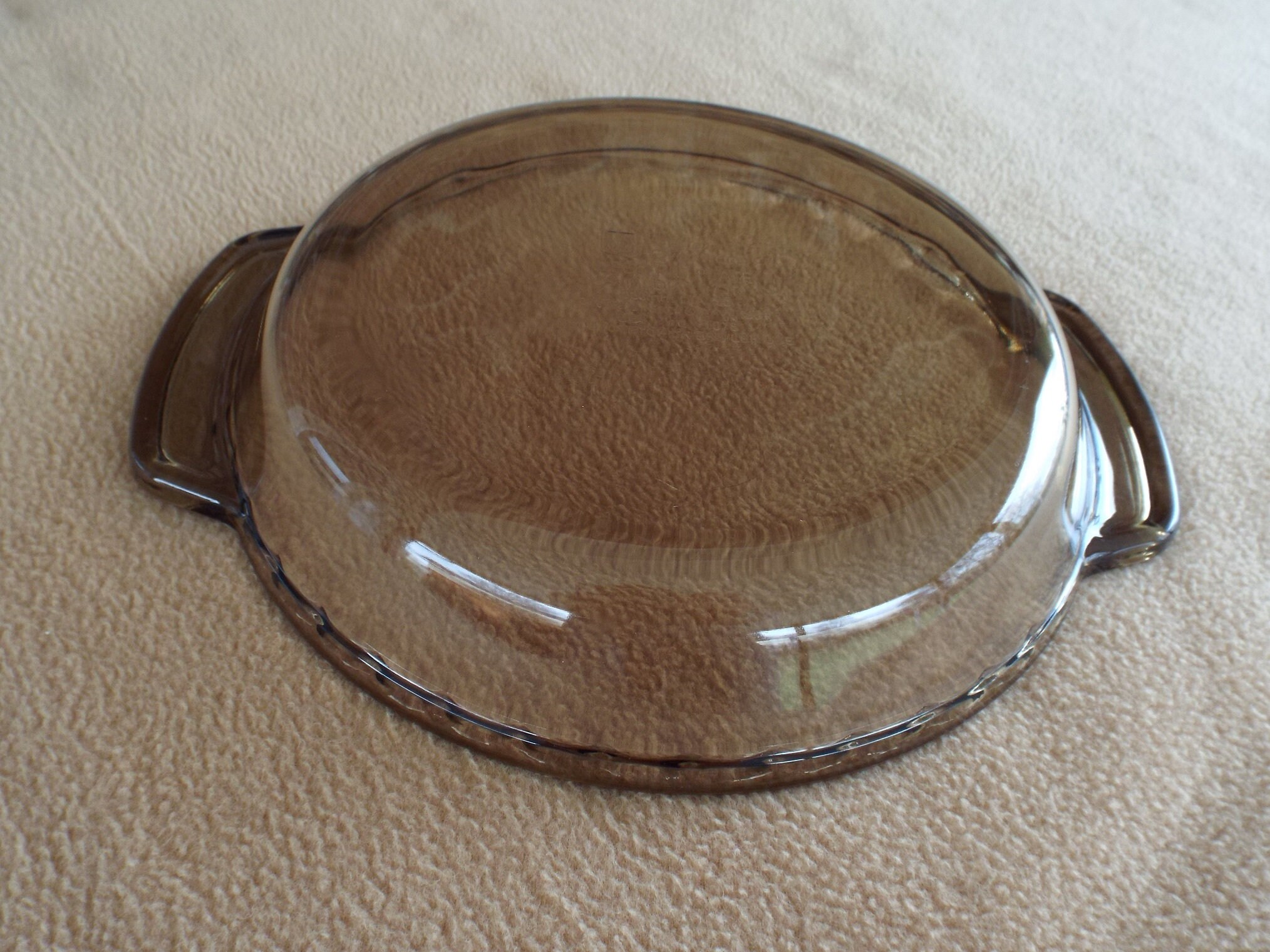 Vintage Anchor Hocking Brown Deep Dish Pie Plate Pie Dish Etsy