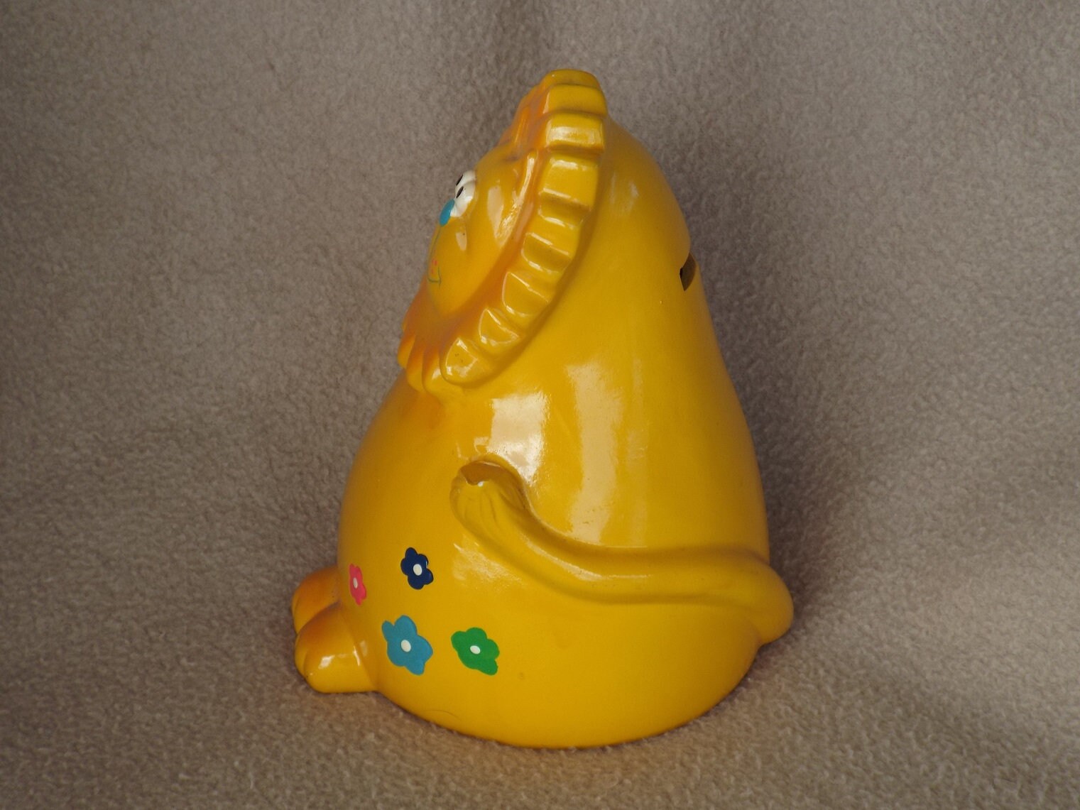 Retro Ceramic Lion Piggy Bank Vintage Children’s Bank | Etsy