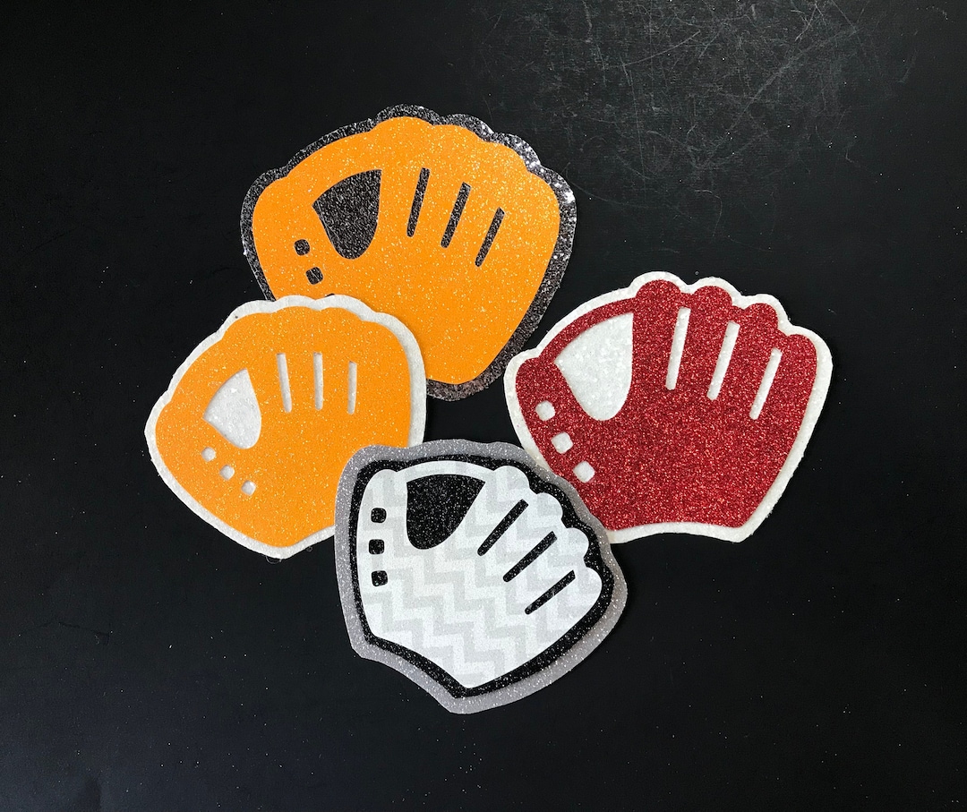 Baseball Glove Custom Cutouts for Homecoming Mums.softball Glove Cutout ...
