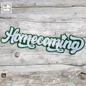 Custom Order Homecoming cutout; Homecoming die cut; homecoming mum supplies