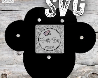 Instant download Paw Print Backer SVG for homecoming mum; not a physical item!