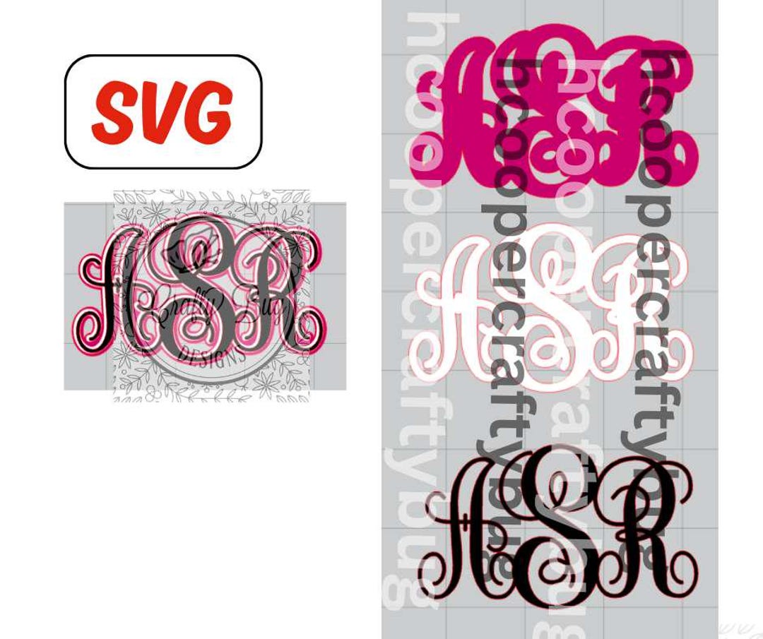 ASR Monogram SVG, Homecoming Mum Design (digital Download) - Etsy