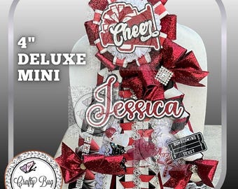 Mini Homecoming Mum or Peewee garter mum with 4" flower