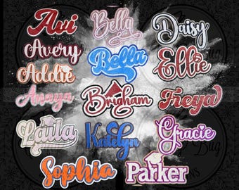 Custom Name Cutout, Layered word for Homecoming Mums