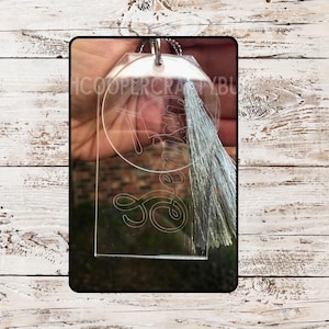 Engraved Senior Acrylic Tag for homecoming mums; 2 piece Senior keychain; homecoming mum supplies