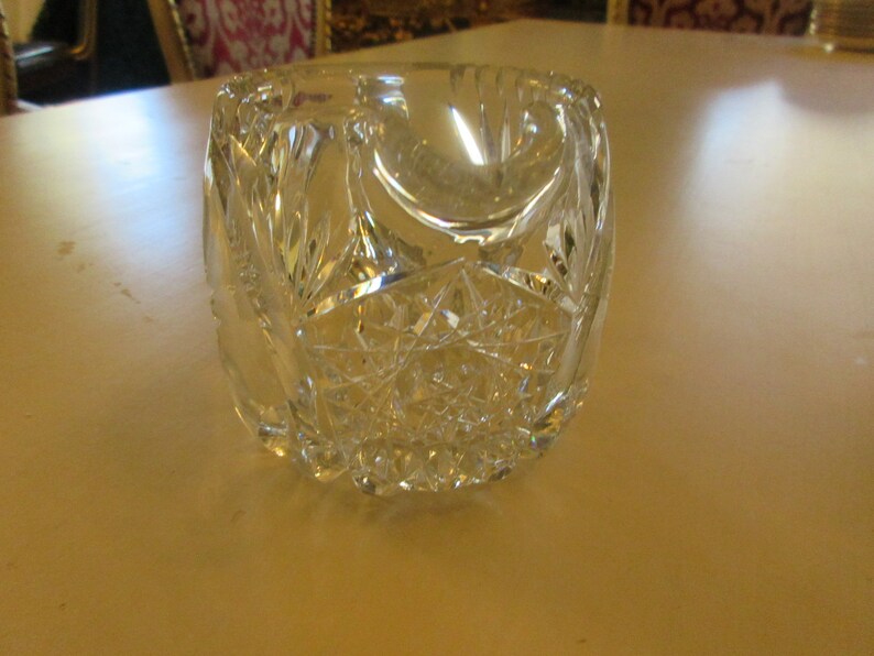 CUT GLASS CREAMER