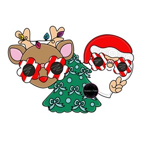 Door Hanger Template Christmas PNG JPEG-Christmas Door Hanger Template- Template For Door Hanger-Digital Door Hanger Pattern Christmas