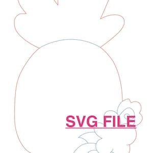 Door Hanger SVG File- Pineapple Door Hanger SVG Digital Download- Spring Sign SVG- Summer Sign svg- Door Hanger Laser File