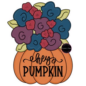 Door Hanger Template Fall Pumpkin-PNG JPEG-Fall Door Hanger Template- Template Door Hanger-Digital Door Hanger Pattern