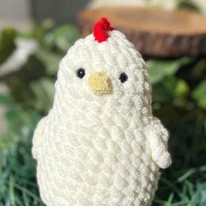 Crochet Chicken Plushie