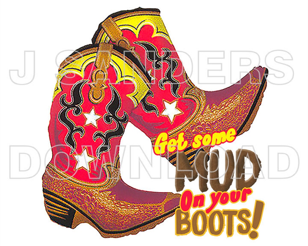 Cowboy Boots Meme T Shirt Transfer Etsy