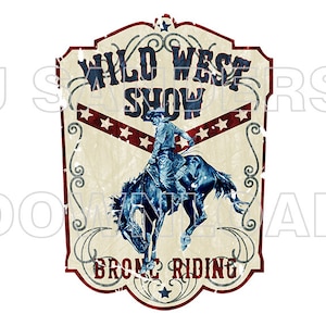 Rodeo Bronc Riding T Shirt Transfer