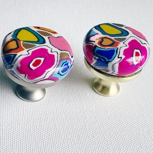 Vibe Garden....Polymer Clay Drawer Pulls/Knobs
