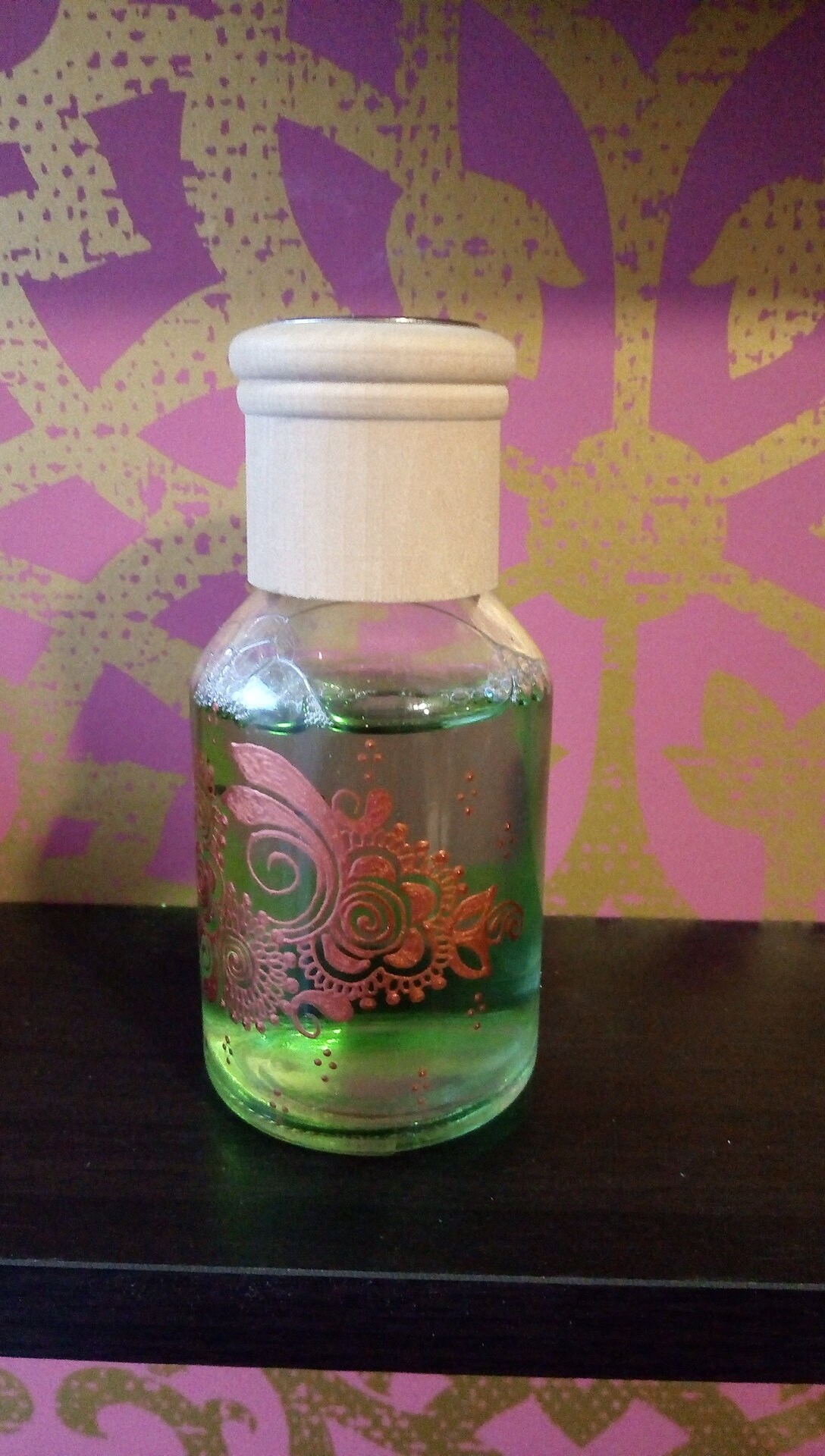 Diffuseur de Parfum avec Décor Floral Océan Bâtonnets 100Ml