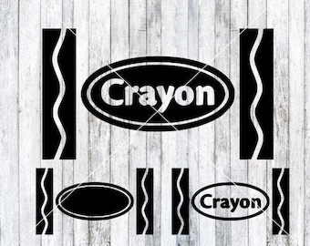 Crayon Wrapper Pattern Clipart SVG Fichier Télécharger