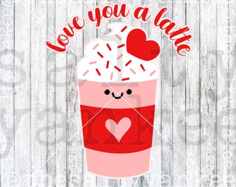 Free Free 68 Love You A Latte Svg Free SVG PNG EPS DXF File