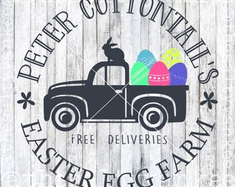 Download Easter Truck Svg Etsy