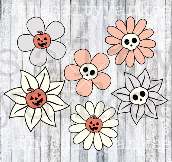 Hippie Flower Crown SVG and PNG File Download – The Salty Yankee