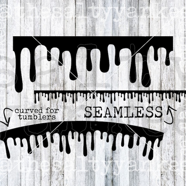 Pink Dripping Templates - Etsy UK