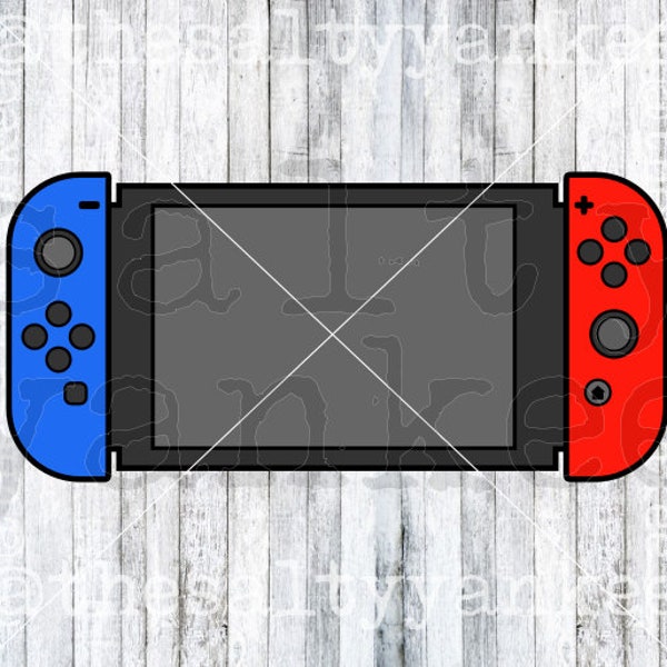 Video Game Controller SVG Layered File Download