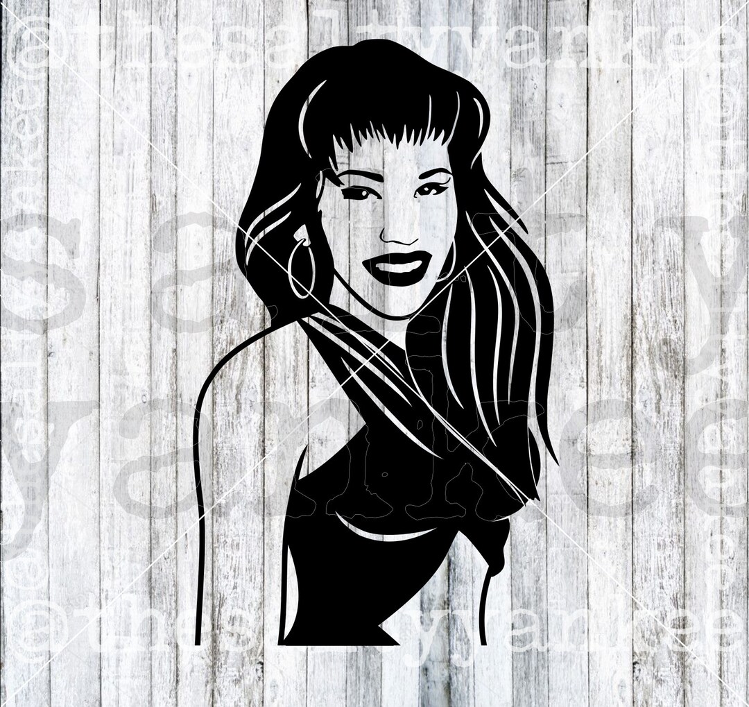 Selena Quintanillapérez SVG File Download Etsy