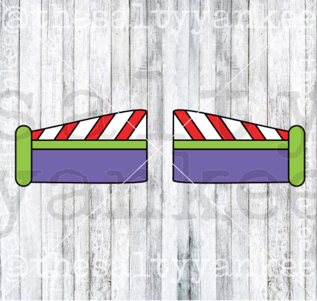 Rocket Toy Wings Layered SVG File Download Etsy