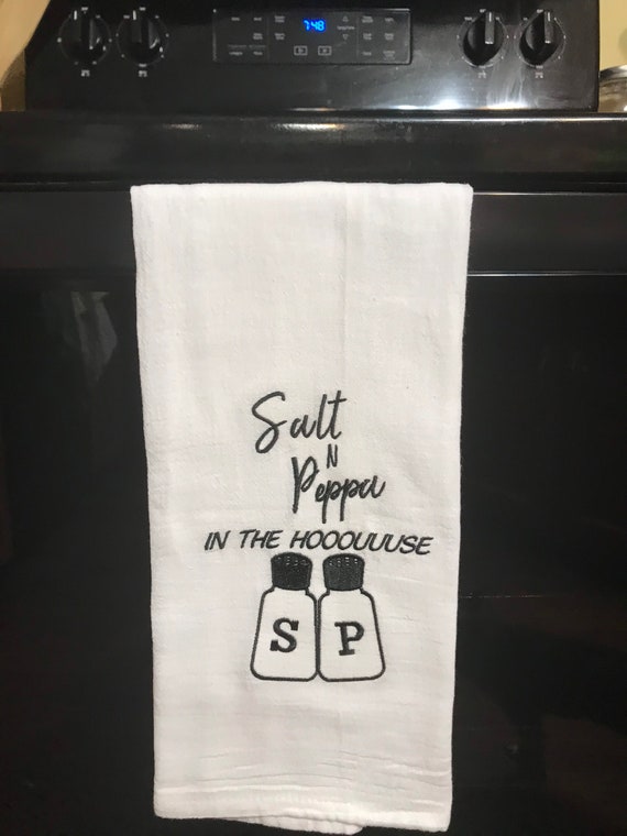 Salt N' Pepa, Flour Sack Tea Towel