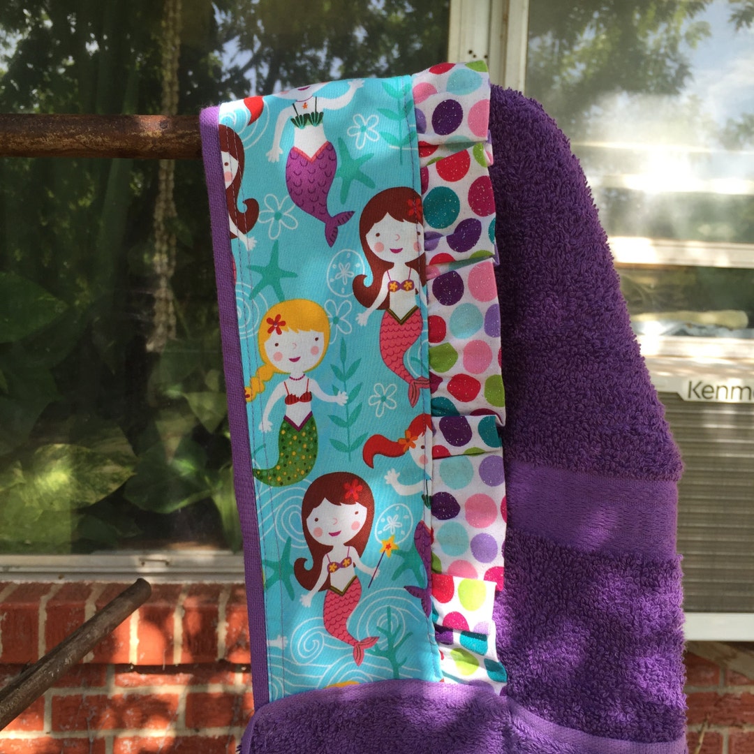 Hooded Towel Toddler Girl Baby Girl Preteen Girl Hooded Etsy