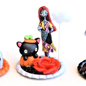 Nightmare Before Christmas Miniature Scenes, Halloween, Some Glow in the Dark image 6