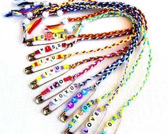 Personalized Bookmarks Handwoven