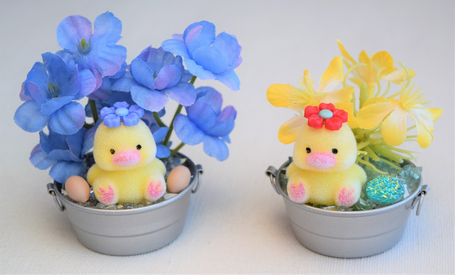 Miniature Easter Figurine Scenes and Miniature Floral Etsy