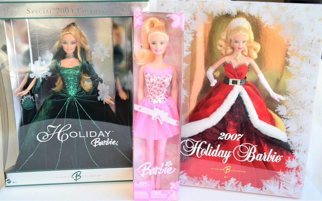 Vintage Dolls Holiday Barbie 2004 Holiday - Etsy