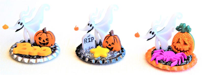 Nightmare Before Christmas Miniature Scenes, Halloween, Some Glow in the Dark image 9