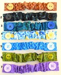 Ear Savers For Face Masks, Extenders, Cotton and Elastic, Face Mask Connectors, Colorful, 5 Inches and Stretches to 8.5 inches