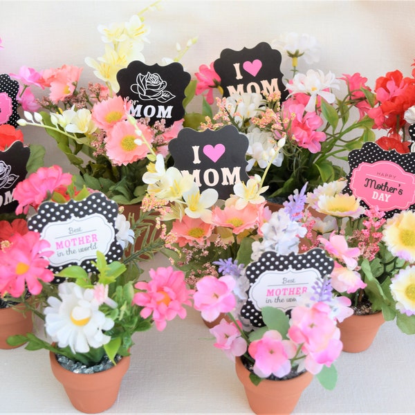 Clay Flower Pot Etsy