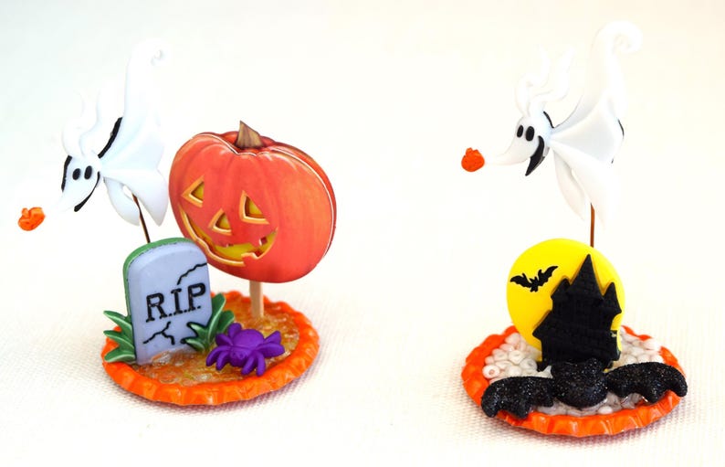 Nightmare Before Christmas Miniature Scenes, Halloween, Some Glow in the Dark image 8