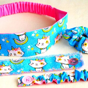 Headbands With or Without Buttons/Ear Savers/Medical Professionals/Scrunchies/Cloth Cuff Bracelets 7
