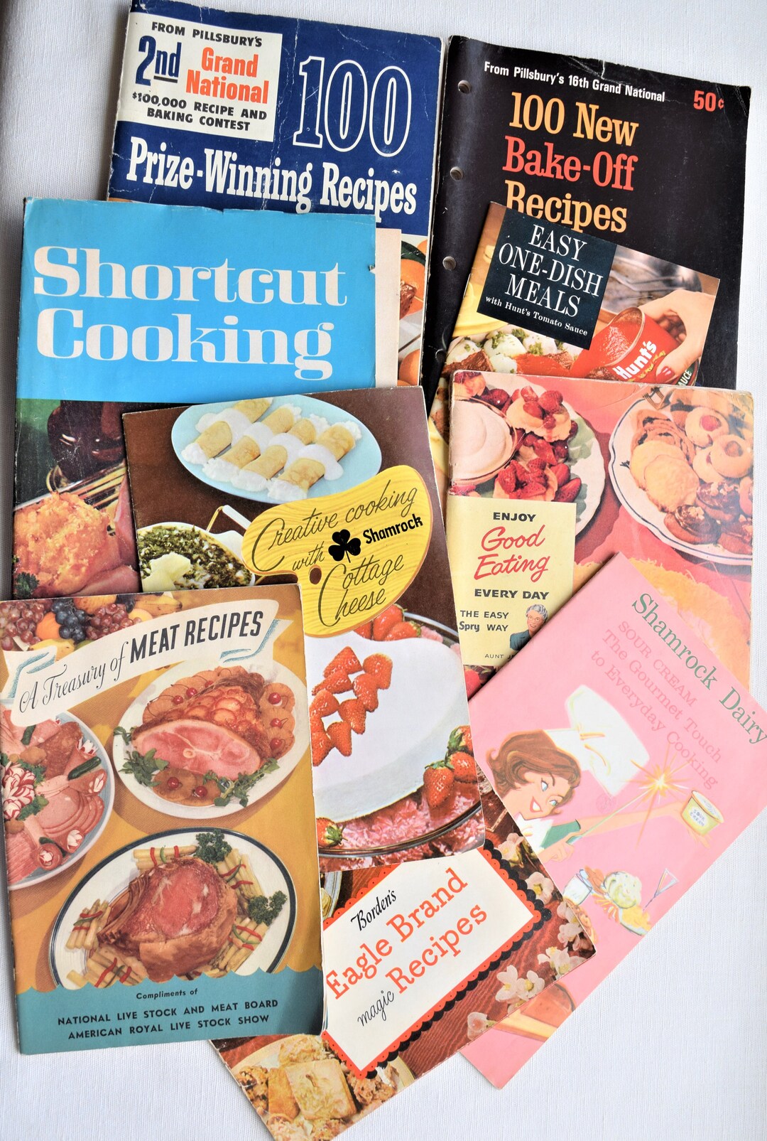Vintage 1940's - 1960's Collectible Cookbooks - Etsy